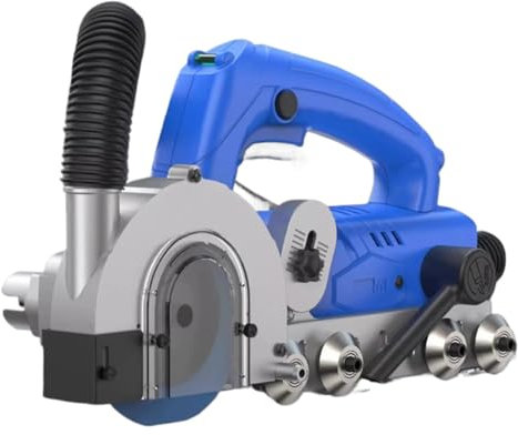 Limpiador de juntas eléctrico de 1200 W, herramientas for construcción de juntas, limpiador de juntas de baldosas de porcelana sin polvo, herramienta de ranurado Para principiantes en bricolaje(1200W)
