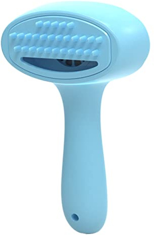Happyyami Electric Pet Hair Remover Brush for Dogs and Cats with Eco-friendly Abs Material, Portable Electric Hair Cleaner for Effective Fur Removal and Keeping Pets Clean, for Grooming