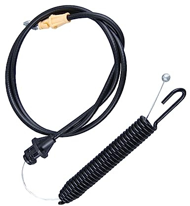 Yardwe Cable De Embrague De Enganche De Cubierta para Tractor Cortacésped, Compatible, Repuesto Duradero Alta Precisión, Accesorio para Mantenimiento De Césped