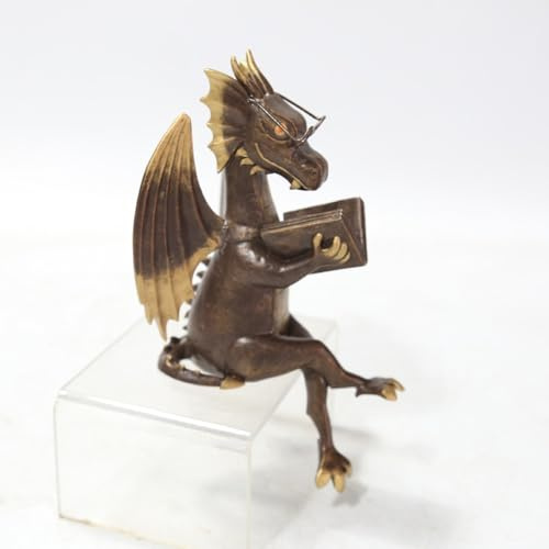 Vintage Europäischer Drachen Buchhalter Antiker Metall Buchstütze mit Mittelalterlichem Design Stilvolle Deko Für Bücherregal Bibliothek Büro Geschenkidee