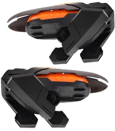 Homoyoyo Controlador de Deportes Electrónicos de Seis Dedos Joystick para Teléfono Móvil Accesorios para Gamepad Gatillos para Teléfono Móvil Controlador