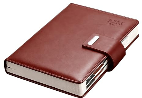 Planificador de vida laboral 2026, diario de viaje, cuaderno de tamaño compacto, sistemas de seguimiento de tareas, cuaderno organizador de tareas de escritura suave