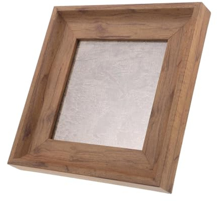 PENIKOKO Cadre en Bois Jaune Style Vintage pour Présentation Claire des Couleurs D'ongles, Panneau D'affichage Polyvalent pour Manucure à Domicile ou Salons Professionnels