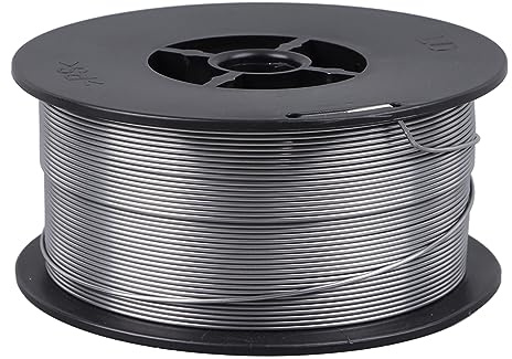 outdoorm Gasloser Fülldraht aus Kohlenstoffstahl, 0,8 mm Durchmesser, Volldraht zum Löten, 1 kg