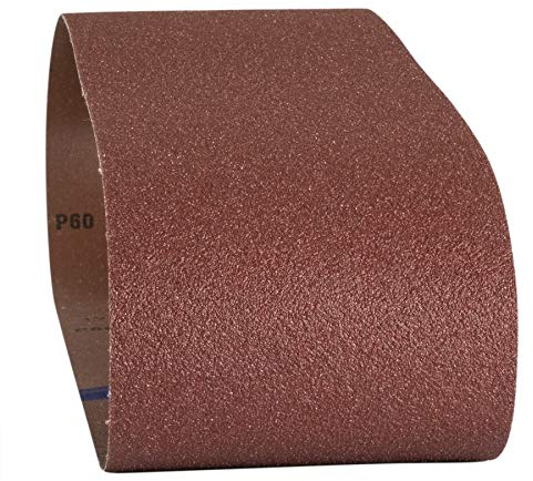 3 Gewebe Schleifbänder für Metall, Holz, Lack 150 x 1220 mm Korn 80, Made in Germany