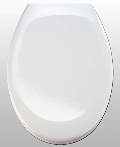 Kunststoff Toilettendeckel mit Absenkautomatik WC Sitz Brille Toilettensitz