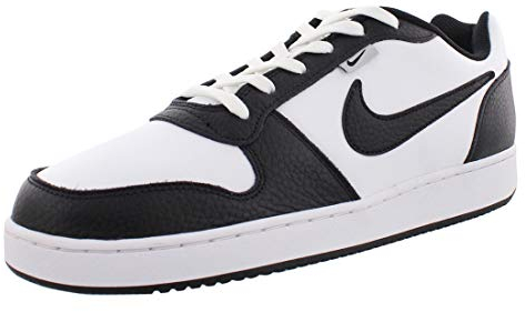 Nike Ebernon Low Prem Basketballschuh White/Black-Wolf Grey 44.5