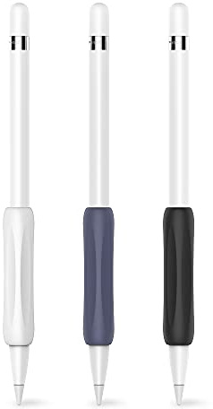 Delidigi für Apple Pencil Griff Ergonomische Silikonhülle für 1. und 2. Gen