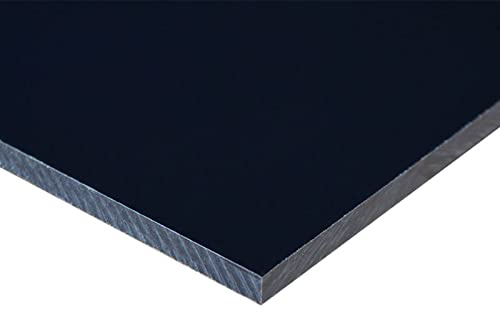 Wetterfeste Kreidetafel schwarz für Außen- und Innenbereiche, Stärke 6 mm, 50x50 cm