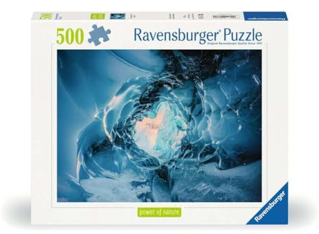 Ravensburger Puzzle Im Auge des Gletschers - 500 Teile Puzzle | 500 Teile Puzzle, Erwachsenenpuzzle, Geschenk für Frauen und Männer