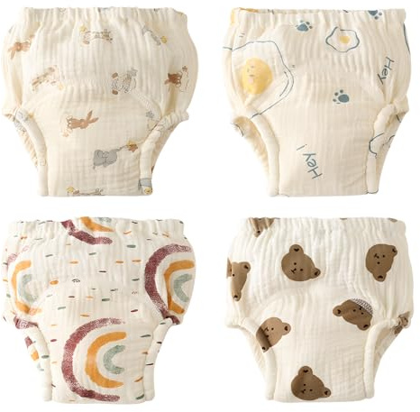 Pañales de tela reutilizables, pañales de tela lavables para la mayoría de los bebés y niños pequeños (5-9kg)