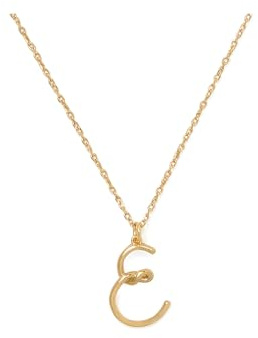 Kate Spade New York ONE IN A MILLION Initial pendant, Gold