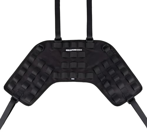 Oxford Nomad Adventure Harness OL581 |Motorcycle Adventure Bike Lightweight Modular Luggage System, Black