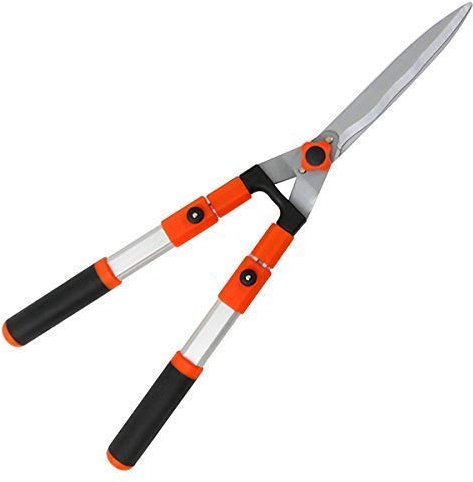 OLSKFUH Zweige Schere 30 Zoll Heckenschere Professionelle Teleskop Garten Heckenschere Aluminium Griff Trimmer,