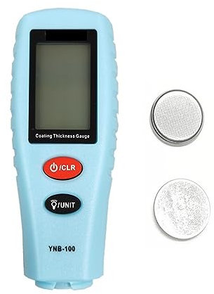 Spessimetro Vernice, Misuratore di spessore digitale mini rivestimento Misuratore di spessore della vernice for auto Misuratore di spessore del tester di spessore della vernice con retroilluminazione(
