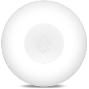 Détecteur de fuite d'eau ZigBee 3.0 TUYA Smart Life, Détecteur d'inondation sans fil, IP66, CR2032, Ø50 x 17 mm, Notifications d'application, Maison intelligente
