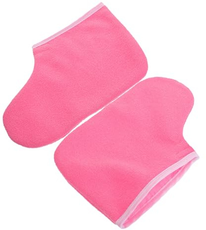 LIFKOME Wiederverwendbare und Fußüberzüge Paraffinwachs aus Polyester Hautschonend Warmhaltend für Fuß Spa und Professionelle Fußpflege