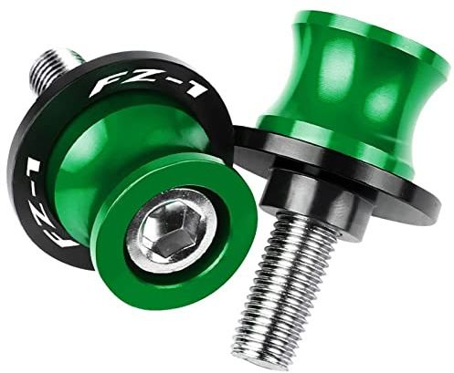 Motorradständer Für Yamaha FZ1 Für FAZER 2006 2007 2008 2009 2010-2016 Motorrad Schwinge Spulen Ständer Schrauben CNC Aluminium(Green)