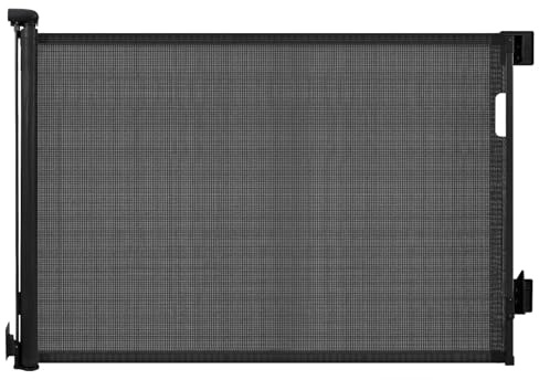 Sekey Treppenschutzgitter Ausziehbar 0-200 cm, Höhe 97 cm,Treppenschutzgitter ohne Bohren, Absperrgitter Baby für Tür, Treppe, Haustier