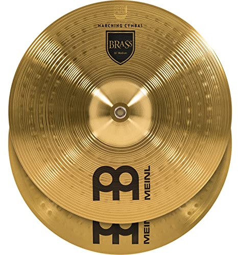 Meinl Cymbals MA-BR-16M - Platillos de marcha, 40.64 cm/16, 2 unidades