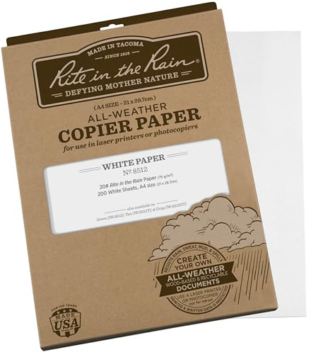 Rite in the Rain A4 Waterproof Für Laserdrucker Nicht zutreffend Weiß