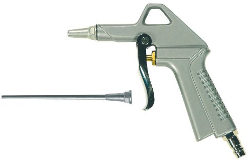Mecafer 150027 Druckluftpistole mit langem und kurzem Endstück