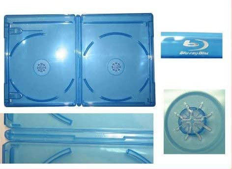 Viva Elite - Caja doble para Blu-Ray (12,5 mm, capacidad para 2 discos, 6 unidades)