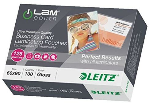 Folientasche 60x90mm 125mic LEITZ 7369-00-02 100ST