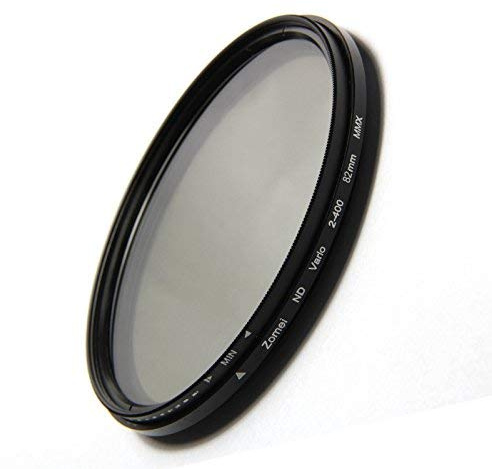 ZOMEI ND 49mm Fader Neutral Density Adjustable Variable Filter with AGC Optical Glass (ND2 to ND400)