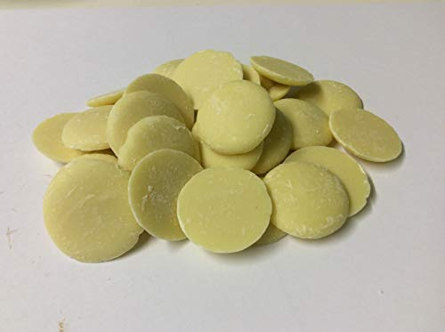 Real Belgium White Chocolate Buttons Drops Ideal for Snacking Baking Cooking Ethically Sourced Premium Quality (100g)