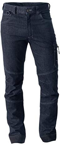 Dassy Osaka Stretch-Arbeitsjeans, Farbe:Jeansblau, Größe:54