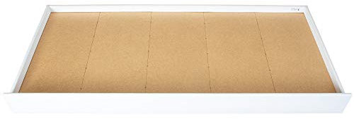 PKline Umcki Bettschublade Weiss lackiert Schublade für Bett Einzelbett Jungendbett