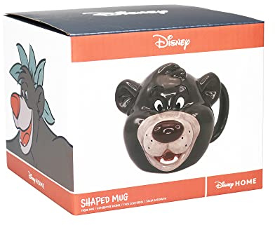 Disney Taza con forma de libro de la selva - Baloo - Taza 3D de regalo - Taza de oficina