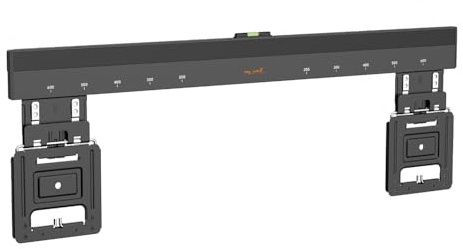 My Wall HE7-1L TV-väggfäste integrerat vattenpass 94,0 cm (37 tum) – 203,2 cm (80 tum), styv