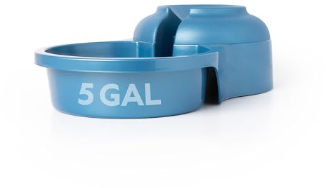 Petmate Big Blue Outdoor Water Bowl, 5 Gallons, (Water Jug Not Included), Made in USA