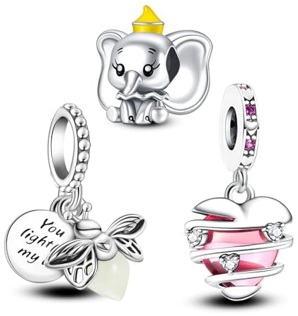 Annmors Charm Mère Fille Famille Amis pour Femme Argent Sterling 925 Breloque Bracelets Colliers Pendentifs