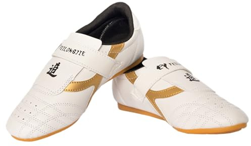 Leichtrit Karate-Kampfsportschuhe,Karate und Kungfu Schuhe,Taekwondo Boxing Schuhe Gym Martial Arts Schuhe,Kung fu Schuhe,Kampfsport Schuhe Herren,Verschleißfest,Komfortabel,für Taekwondo,Boxen
