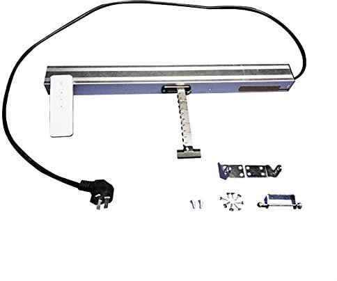 Abridor de puerta corredera, Actuador de ventana de cadena única de abrelatas eléctricas con sensor de lluvia y control remoto opcional,Potente abridor de puerta corredera(Remote y rain sensor)