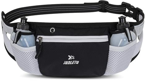 Snorthy Running Gürteltasche mit Wasserflaschen (2 x 280ML), trinkfeste Laufgurt