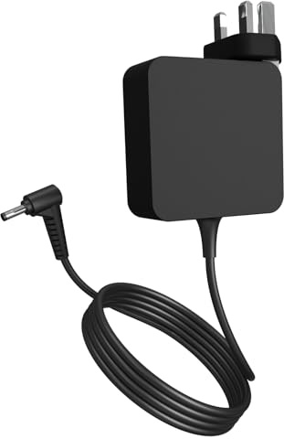 Riabwwox 45W Laptop Charger Compatible with ASUS VivoBook 15 14,4 × 1.35mm | E203M E210M E406M E510 X540S X540L X541U X556UA X515JA X512DA UX463 Zenbook 14 15 UX303U UX305 UX430U E203M Power Adapter