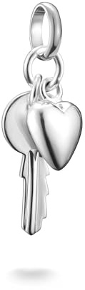 THOMAS SABO Charm Club Connect Charms– 925 Silber Charm Anhänger Glück & Liebe Motive