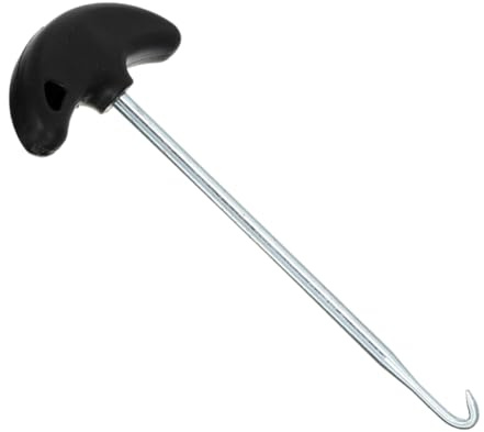 Beaupretty Tensor de Cordones Inoxidable para y Herramienta Cordones para Doméstico Resistente y Duradera para Hockey y Actividades