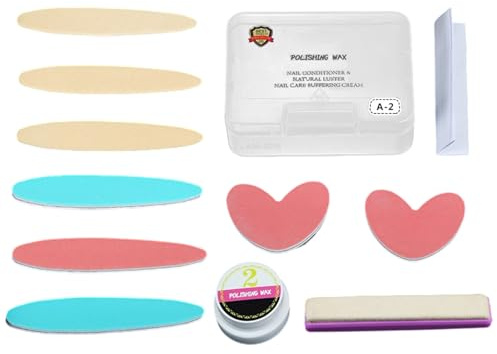 Lucido Lucidatore Per Unghie | Kit Completo Per Manicure - Set Strumenti Pedicure per Principianti Appassionati Manutenzione Quotidiana Casa Viaggio