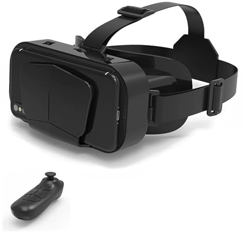 VR Brille, Virtual Reality Headset, 3D Handy Brille 110° FOV HD Anti-Blau Linsen, 3D VR Glasses, Unterstützt 4,7–7,2 Zoll Smartphones, Kinder und Familie(B)