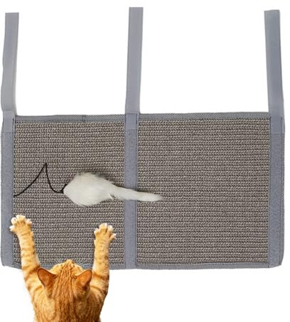 Sionhiuo Tapis enroulable pour chat à gratter | Jouet pour animaux pour protéger les meubles - Griffoir pour chats comme protège-pieds de table - Pour petites, moyennes et grandes races, pour