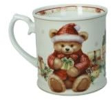 BRANDANI “Coccole” Mug bianco in New Bone China d 9,5×10 h – Forno, microonde, freezer, lavastoviglie.