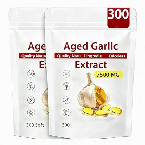 Estratto di Aglio Invecchiato - 7500 mg Inodore (2PCS)