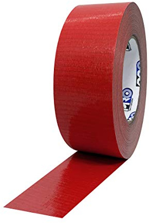 ProTapes Pro Duct 110 PE-Coated Cloth General Purpose Duct Tape, 60 yds Length x 2 Width, Red (Pack of 1)