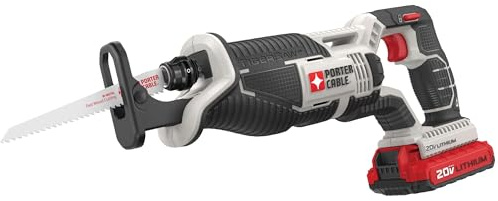 PORTER-CABLE 20V MAX* Reciprocating Saw, Tool Only (PCC670B)