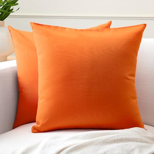 Encasa XO Housse de Coussin, Coton sans Rembourrage 16x16